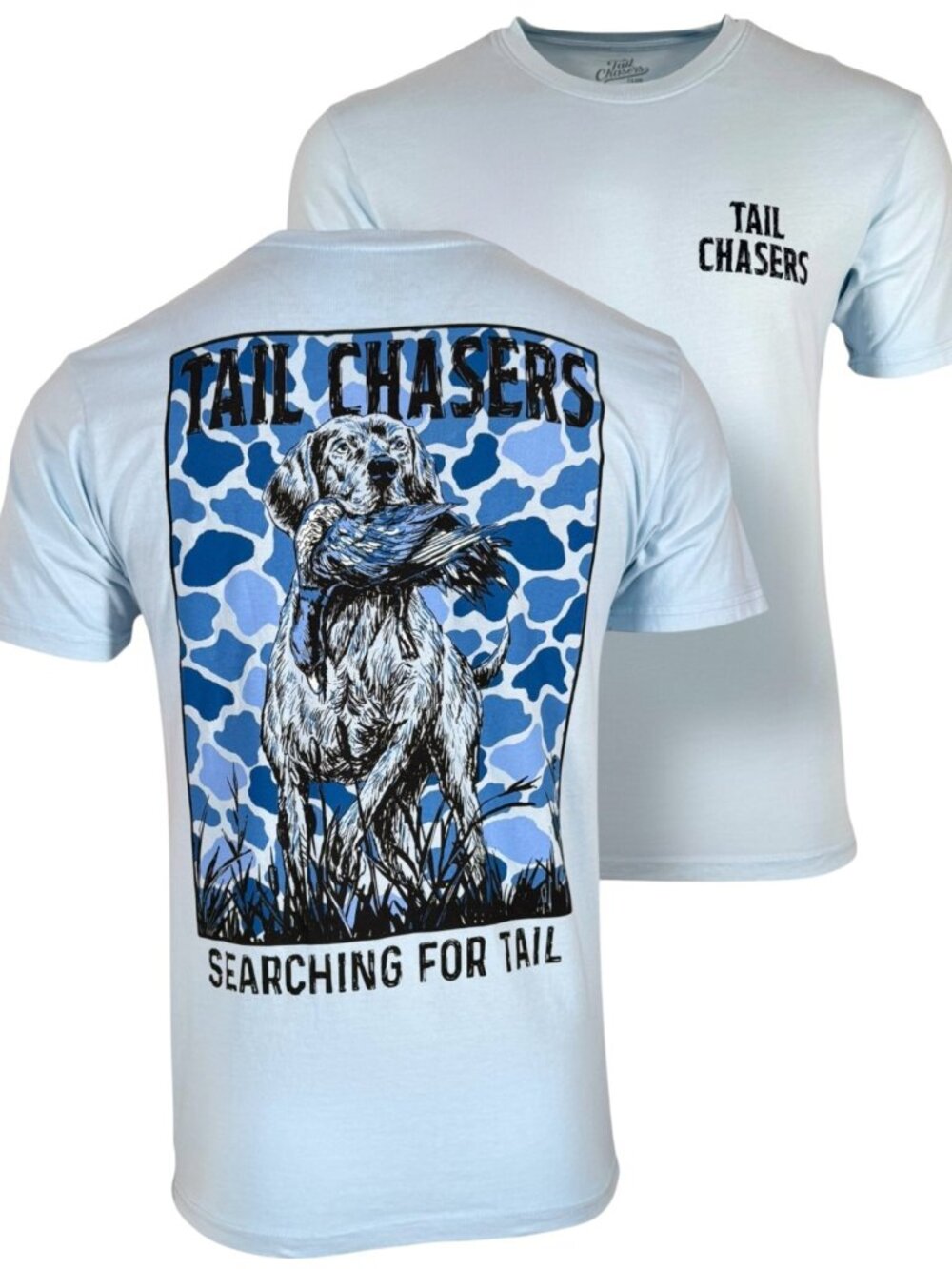 Tail Chasers Club Men’s T-shirt Searching
